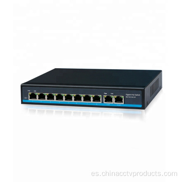 CCTV POE Switch 10/100 / 1000m para la cámara IP de HikVision